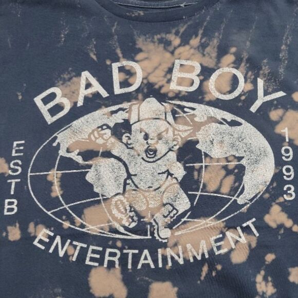 Bad Boy Entertainment Shirt Size Large Bad Boy By Invisible Bully Graphic Print - Picture 4 of 8